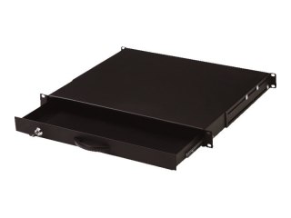 DIGITUS Professional Line DN-19 KEY-1U-SW - Szuflada klawiatury - czarny, RAL 9005 - 1U - 19" - dla P/N: DN-19 16U-6/6-EC, DN-19