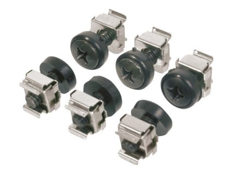 Digitus DN-19 SET - Wkręty, nakrętki i podkładki obudowy - 19" (pakiet 50) - dla P/N: DN-19 07U-6/6, DN-19 09U-6/6, DN-19 12U-6/