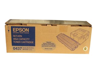 Epson 0437 - Duża Pojemność - czarny - oryginał - Toner Epson Return Program - dla AcuLaser M2000D, M2000DN, M2000DT, M2000DTN