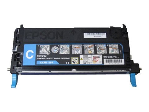 Epson 1164 - Cyjan - oryginał - Toner - dla AcuLaser C2800DN, C2800DTN, C2800N