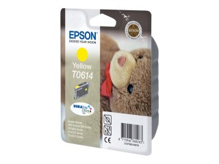 Epson T0614 - 8 ml - żółty - oryginał - kopuła - pojemnik na tusz - dla Stylus D68, D88, DX3800, DX3850, DX4200, DX4250, DX4800,