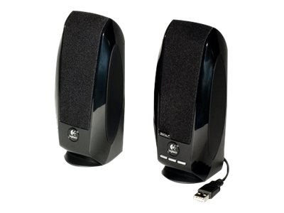 Logitech S150 Digital USB - Głośniki - dla komputera - USB - 1.2 wat (całkowita) - czarny