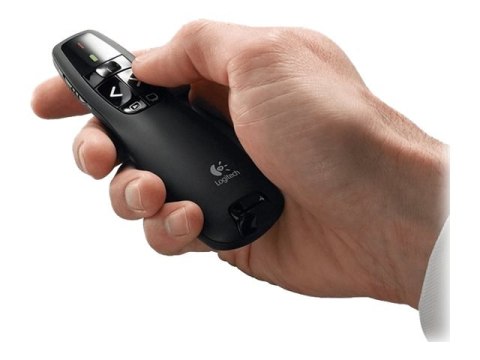 Logitech Wireless Presenter R400 - Pilot do prezentacji - radio