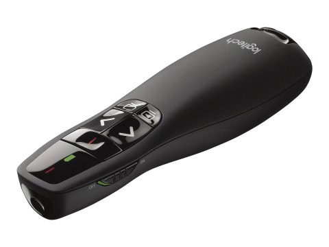 Logitech Wireless Presenter R400 - Pilot do prezentacji - radio