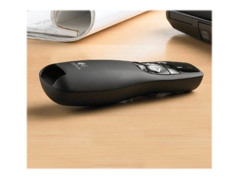 Logitech Wireless Presenter R400 - Pilot do prezentacji - radio