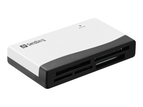 Sandberg Multi Card Reader - Czytnik kart (Karta Pamięci, MMC, SD, xD, CF, karta pamięci TransFlash, microSD, SDHC, MS Micro) - 