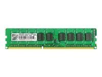 Transcend - DDR3 - moduł - 2 GB - DIMM 240-pin - 1333 MHz / PC3-10600 - CL9 - 1.5 V - niebuforowana - ECC