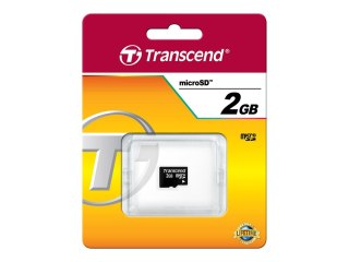 Transcend - Karta pamięci flash - 2 GB - microSD