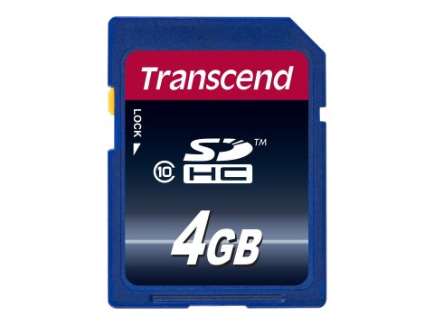 Transcend Ultimate - Karta pamięci flash - 4 GB - Class 10 - 200x - SDHC