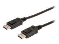 ASSMANN - Kabel portu wyświetlacza - DisplayPort 20-pin (M) do DisplayPort 20-pin (M) - 2 m - czarny