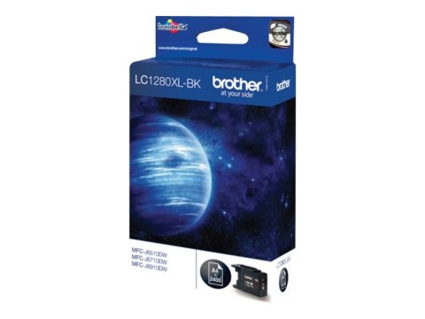 Brother LC1280XLBK - Czarny - oryginał - pojemnik na tusz