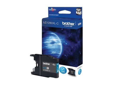 Brother LC1280XLC - Cyjan - oryginał - pojemnik na tusz