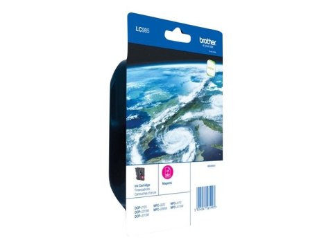 Brother LC985M - 10 ml - magenta - oryginał - pojemnik na tusz - dla Brother DCP-J140W, DCP-J315W, DCP-J515W, MFC-J410