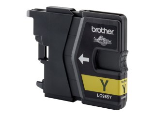 Brother LC985Y - Żółty - oryginał - pojemnik na tusz - dla Brother DCP-J140W, DCP-J315W, DCP-J515W, MFC-J410