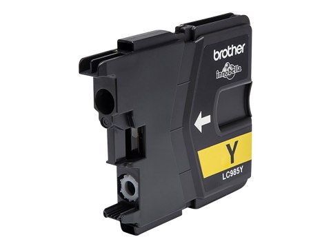 Brother LC985Y - Żółty - oryginał - pojemnik na tusz - dla Brother DCP-J140W, DCP-J315W, DCP-J515W, MFC-J410