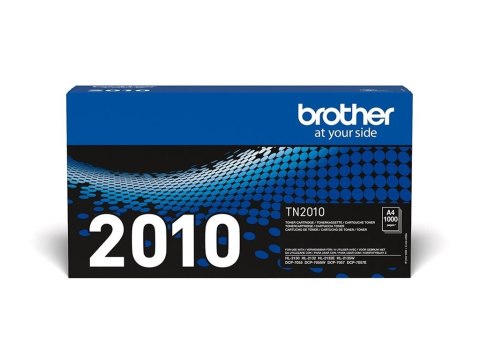 Brother TN2010 - Czarny - oryginał - Toner - dla Brother DCP-7055, DCP-7055W, DCP-7057, DCP-7057E, HL-2130, HL-2132, HL-2135W