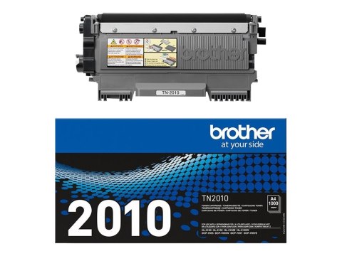 Brother TN2010 - Czarny - oryginał - Toner - dla Brother DCP-7055, DCP-7055W, DCP-7057, DCP-7057E, HL-2130, HL-2132, HL-2135W