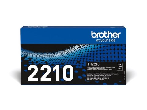 Brother TN2210 - Czarny - oryginał - Toner - dla Brother DCP-7070DW, HL-2250DN, MFC-7360Ne; FAX-2840, 2940