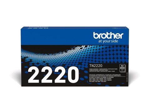 Brother TN2220 - Czarny - oryginał - Toner - dla Brother DCP-7070DW, HL-2250DN, MFC-7360Ne; FAX-2840, 2940