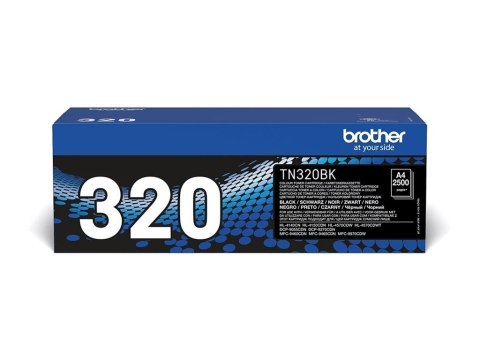 Brother TN320BK - Czarny - oryginał - Toner - dla Brother DCP-9055CDN, DCP-9270CDN, HL-4140CN, MFC-9465CDN
