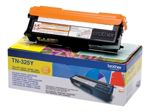 Brother TN325Y - Żółty - oryginał - Toner - dla Brother DCP-9055CDN, DCP-9270CDN, HL-4140CN, MFC-9465CDN