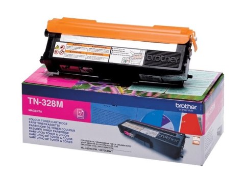 Brother TN328M - Magenta - oryginał - Toner - dla Brother DCP-9270CDN