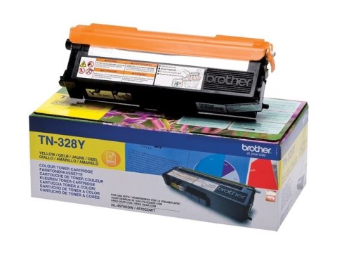 Brother TN328Y - Żółty - oryginał - Toner - dla Brother DCP-9270CDN