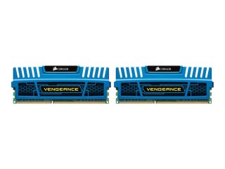 CORSAIR Vengeance - DDR3 - zestaw - 8 GB: 2 x 4 GB - DIMM 240-pin - 1600 MHz / PC3-12800 - CL9 - 1.5 V - niebuforowana - bez ECC