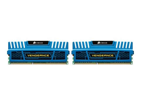 CORSAIR Vengeance - DDR3 - zestaw - 8 GB: 2 x 4 GB - DIMM 240-pin - 1600 MHz / PC3-12800 - CL9 - 1.5 V - niebuforowana - bez ECC
