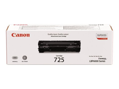 Canon CRG-725 - Czarny - oryginał - Toner - dla i-SENSYS LBP6000, LBP6000B, LBP6020, LBP6020B, LBP6030, LBP6030B, LBP6030w, MF30