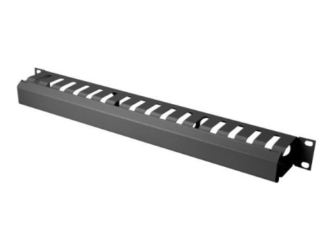 Digitus DN-97617 - Panel zarządzania kablami stojaka - czarny, RAL 9005 - 1U - 19"