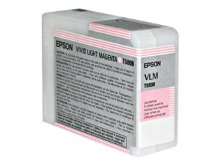 Epson - 80 ml - jaskrawa lśniąca magenta - oryginał - pojemnik na tusz - dla Stylus Pro 3880, Pro 3880 Mirage Edition, Pro 3880 
