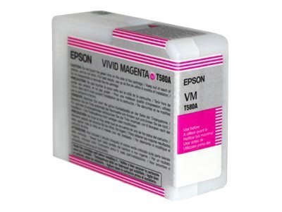 Epson - 80 ml - jaskrawa magenta - oryginał - pojemnik na tusz - dla Stylus Pro 3880, Pro 3880 Mirage Edition, Pro 3880 Signatur