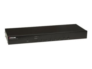 Intellinet 8-Port Rackmount KVM Switch, Combo USB + PS/2, On-Screen Display, Cables included, Box - Przełącznik KVM - 8 x KVM po