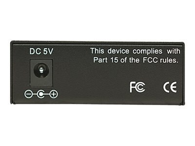 Intellinet Gigabit Ethernet Media Converter, 1000Base-T to 1000Base-Sx (SC) Multi-Mode, 550m - Światłowodowy konwerter mediów - 