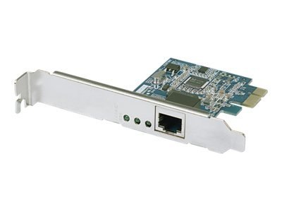 Intellinet Gigabit PCI Express Network Card, 10/100/1000 Mbps PCI Express RJ45 Ethernet Card - Adapter sieciowy - PCI Express x1