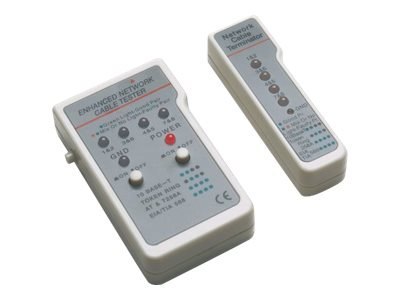 Intellinet Multifunction Cable Tester, RJ-45 and RJ-11, UTP/STP/FTP, Shielded and Unshielded - Tester sieci