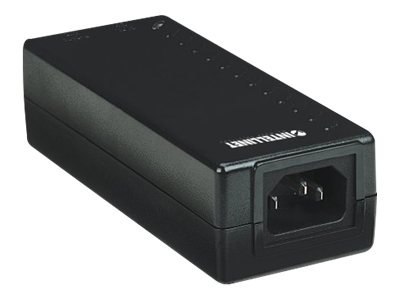 Intellinet Power over Ethernet (PoE) Injector, 1 Port, 48 V DC, IEEE 802.3af Compliant - Zasilacz typu power injector - AC 100-2