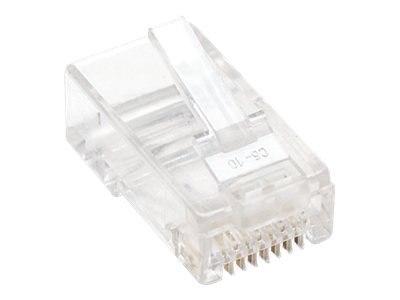 Intellinet RJ45 Modular Plugs, Cat5e, UTP, 2-prong, for stranded wire, 15 µ gold plated contacts, 100 pack - Złącze sieciowe - R