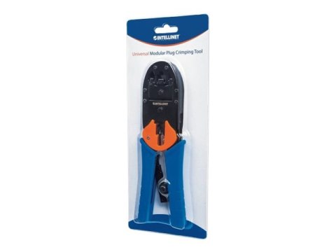 Intellinet Universal Modular Plug Crimping Tool, For RJ45, RJ12 and RJ11 modular plugs - Zaciskarka