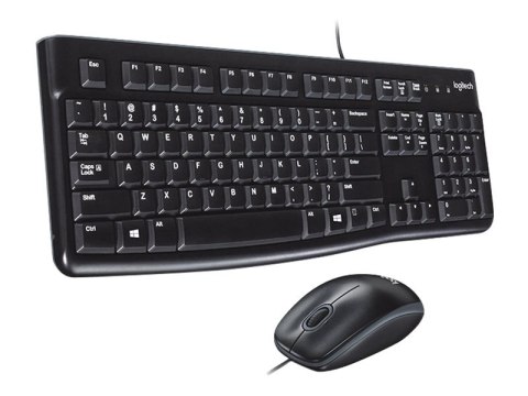 Logitech Desktop MK120 - Zestaw klawiatura i mysz - USB - Skandynawia