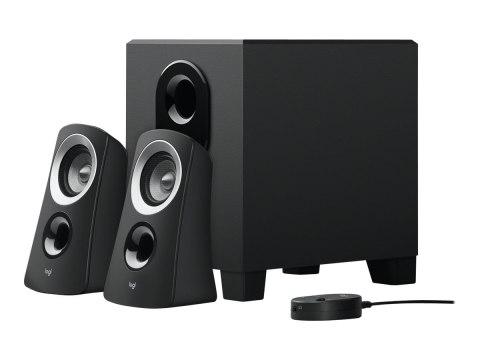 Logitech Z-313 - System głośnika - dla komputera - 2.1-kanałowy - 25 wat (całkowita)