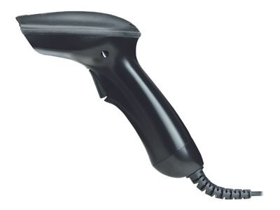 Manhattan 2D Handheld Barcode Scanner, USB, 430mm Scan Depth, Cable 1.5m, Max Ambient Light 100,000 lux (sunlight), Black, Three