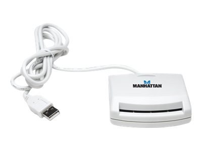Manhattan - Czytnik kart SMART - USB - biały