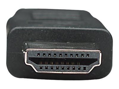 Manhattan HDMI Cable, 1080p@60Hz (High Speed), 7.5m, Male to Male, Black, Fully Shielded, Gold Plated Contacts, Lifetime Warrant