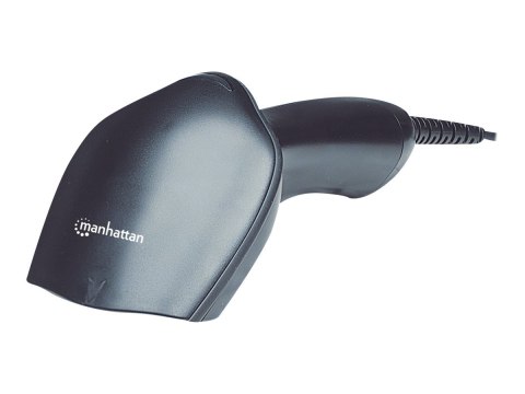 Manhattan Long Range CCD Handheld Barcode Scanner, USB, 500mm Scan Depth, Cable 1.5m, Max Ambient Light 30,000 lux (sunlight), B