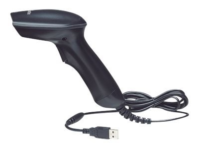 Manhattan Long Range CCD Handheld Barcode Scanner, USB, 500mm Scan Depth, Cable 1.5m, Max Ambient Light 30,000 lux (sunlight), B