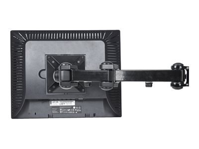 Manhattan TV & Monitor Mount, Desk, Full Motion, 2 screens, Screen Sizes: 10-27", Black, Clamp Assembly, Dual Screen, VESA 75x75
