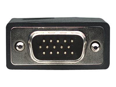 Manhattan VGA Monitor Cable (with Ferrite Cores), 15m, Black, Male to Male, HD15, Cable of higher SVGA Specification (fully comp