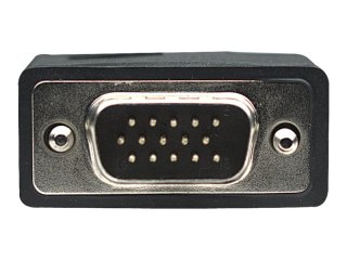 Manhattan VGA Monitor Cable (with Ferrite Cores), 30m, Black, Male to Male, HD15, Cable of higher SVGA Specification (fully comp